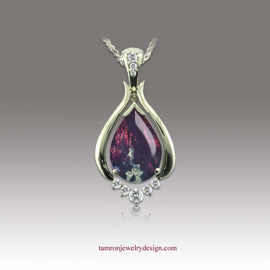 Covellite pendant copy